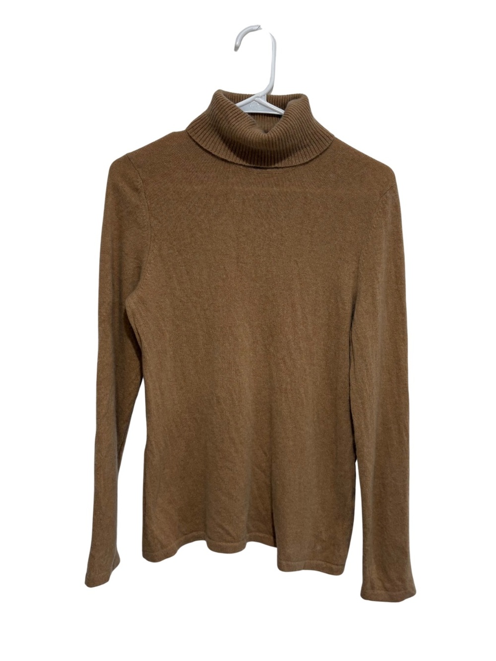 Lord & Taylor 100% Cashmere Turtleneck Sweater Size L